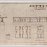 Imperial Hotel Drawing Pillow