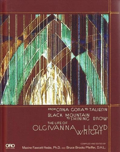 Front cover of The Life of Olgivanna Lloyd Wright.