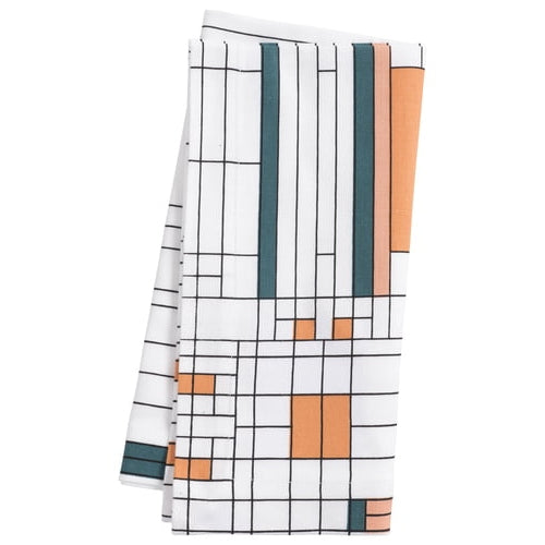 Two folded Oak Park Napkins.
