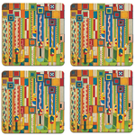 Saguaro Forms Coasters, tops of four in set