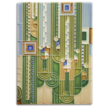 Saguaro Forms Green Tile