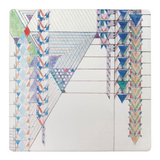 September Desert Square Coasters, Set of 4
