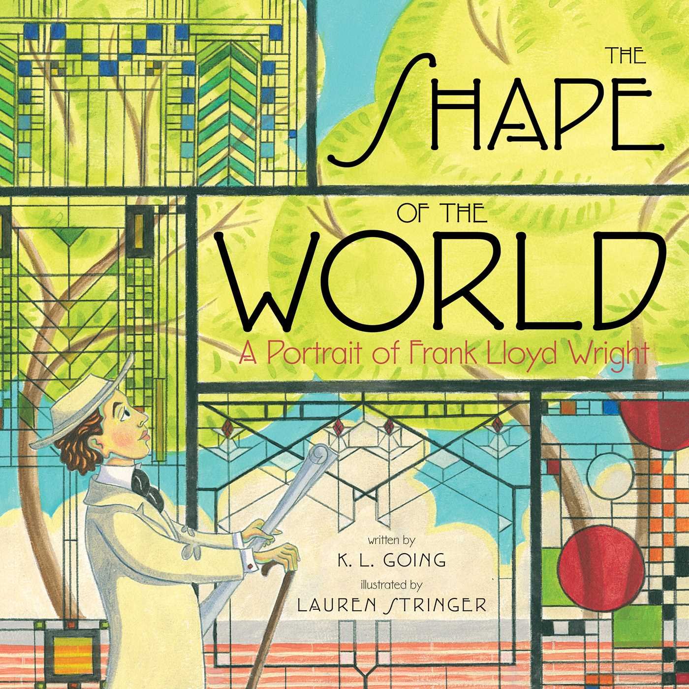 Front cover of The Shape of the World: A Portrait of Frank Lloyd Wright.