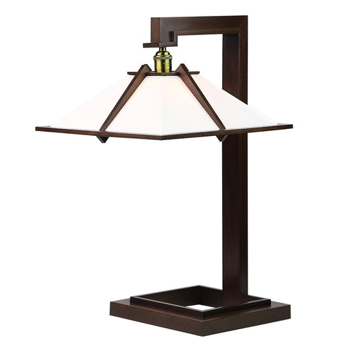 Taliesin Table Lamp Walnut stain