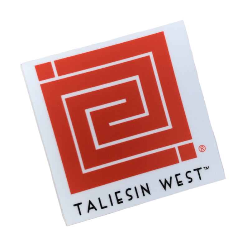 Taliesin West Whirling Arrow Sticker
