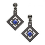 Zimmerman House Earrings with blue beads