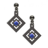 Zimmerman House Earrings with blue beads